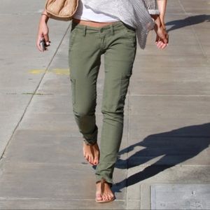 Army green cargo pants
